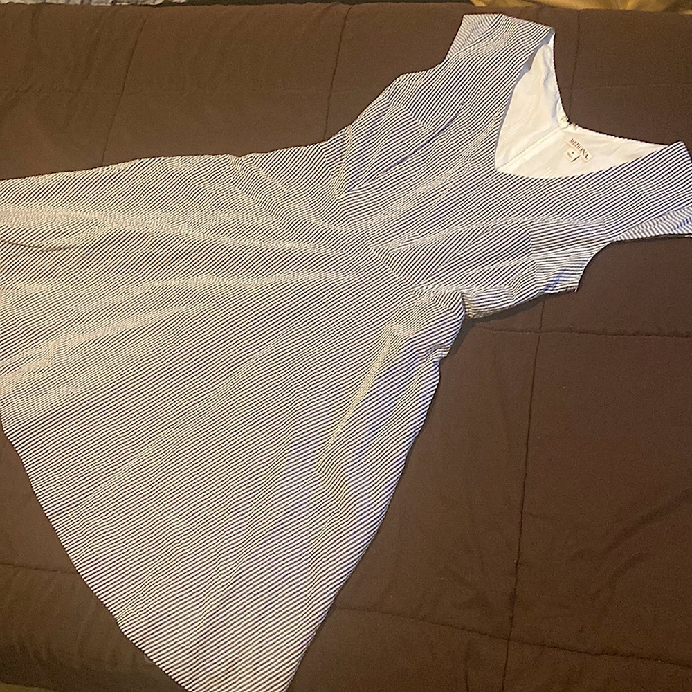 Merona Striped A Line Dress